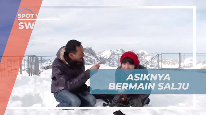 Bermain Salju Seru di Puncak Gunung Titlis, Swiss