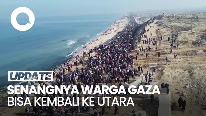 Video: Warga Gaza Seperti Terlahir Kembali