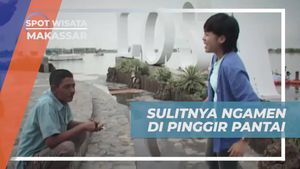 Berusaha Mengamen di Pinggir Pantai Losari, Makassar