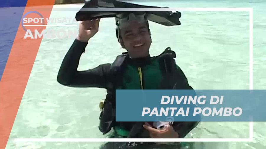 Diving di Pantai Pombo yang Memesona di Ambon