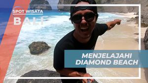 Menikmati Pemandangan Diamond Beach di Bali