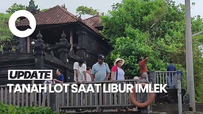 Video: Tanah Lot Bali saat Libur Panjang Akhir Januari