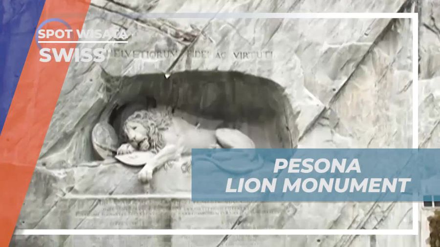 Menyaksikan Pesona Lion Monument di Lucerne, Swiss