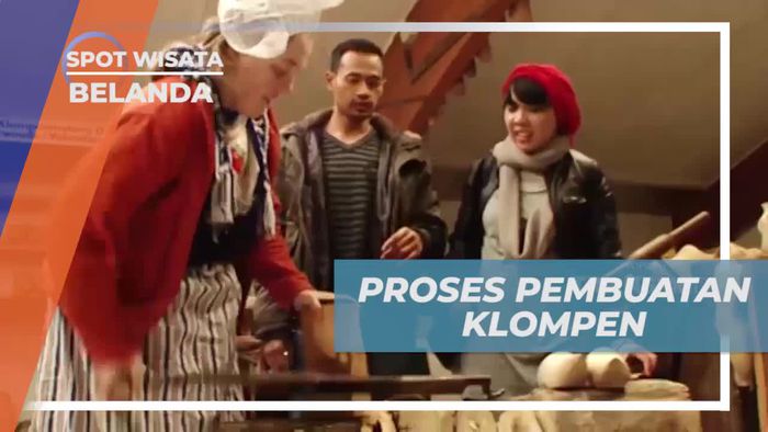 Menikmati Proses Pembuatan Klompen di Volendam, Belanda