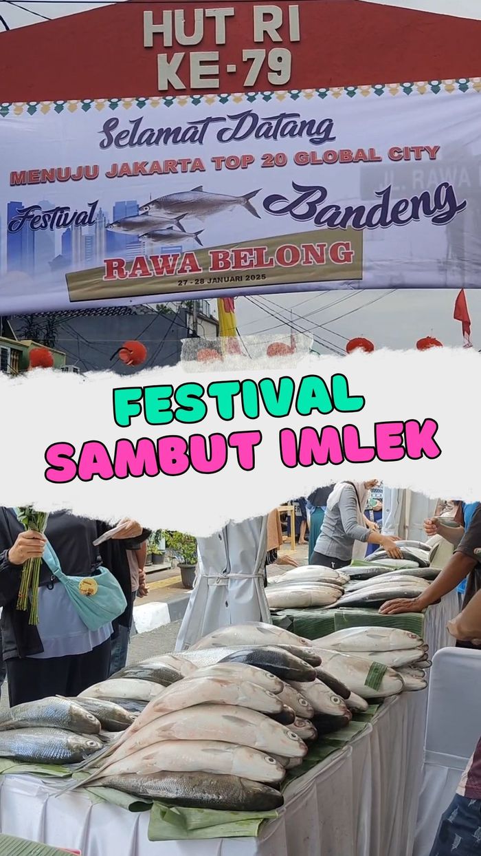 Video: Pemprov DKI Gelar Festival Bandeng Rawa Belong Sambut Imlek