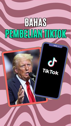 Video: Trump Mau Beli Tiktok, Diputuskan Dalam 30 Hari