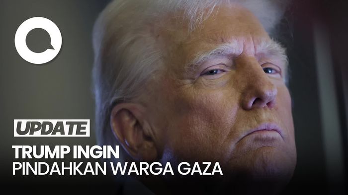 Video: Kala Trump Mau Pindahkan Warga Gaza ke Mesir-Yordania