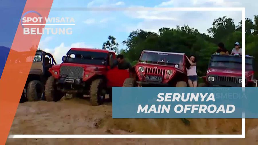 Serunya Offroad di Belitung, Indonesia