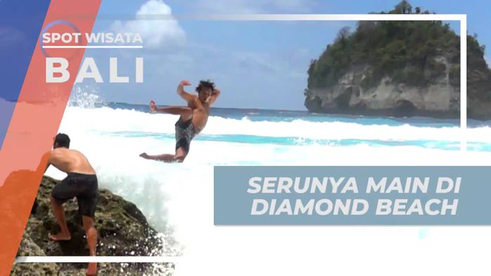 Menghabiskan Waktu Seru di Diamond Beach, Bali