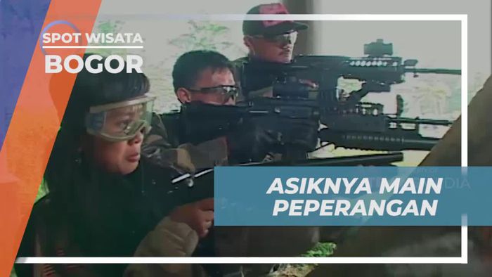 Bergabung dalam Pertempuran Seru di Air Soft Gun, Bogor