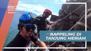 Menuruni Tanjung Meriam dengan Rappeling di Bima, Nusa Tenggara Barat