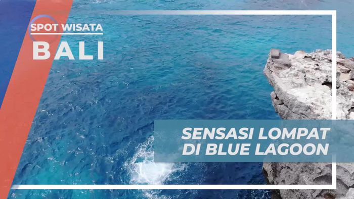 Menantang Sensasi Lompat di Blue Lagoon, Bali
