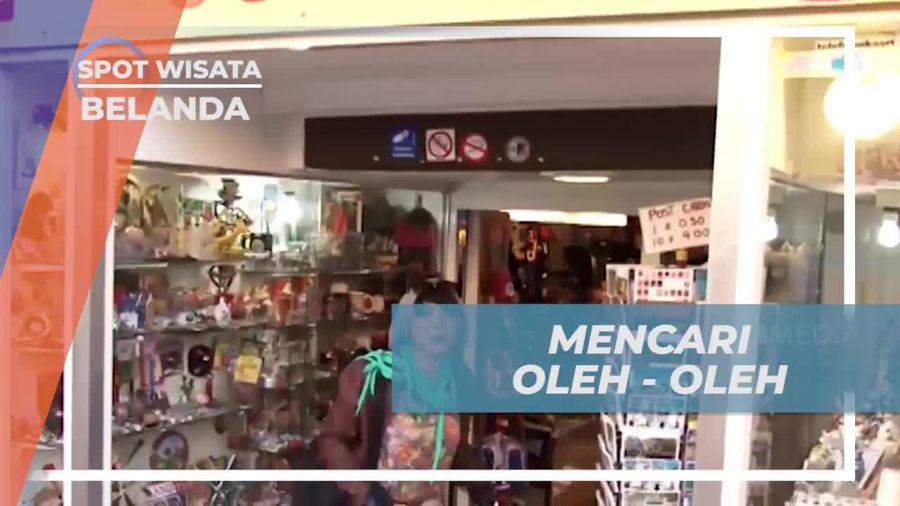 Berburu Oleh-Oleh di Damnsquare, Amsterdam, Belanda