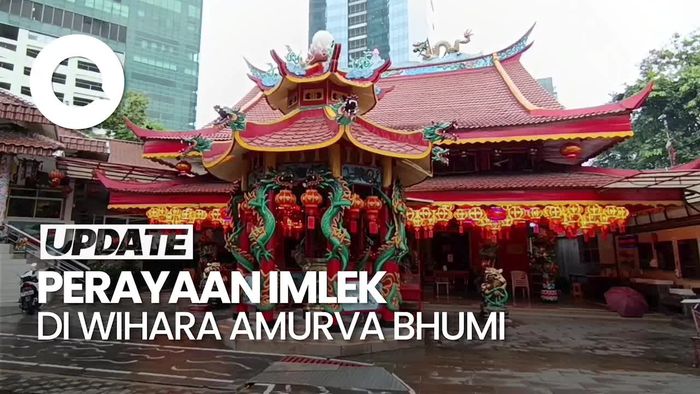 Video Wihara di Jaksel Rayakan Imlek Secara Sederhana: Ekonomi Kurang Bagus