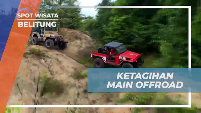 Offroad Seru di Belitung yang Bikin Ketagihan