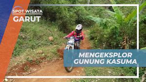 Menjelajahi Gunung Kasuma dengan Motor Trail, Garut