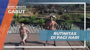 Awali Pagi dengan Olahraga Sehat di Garut