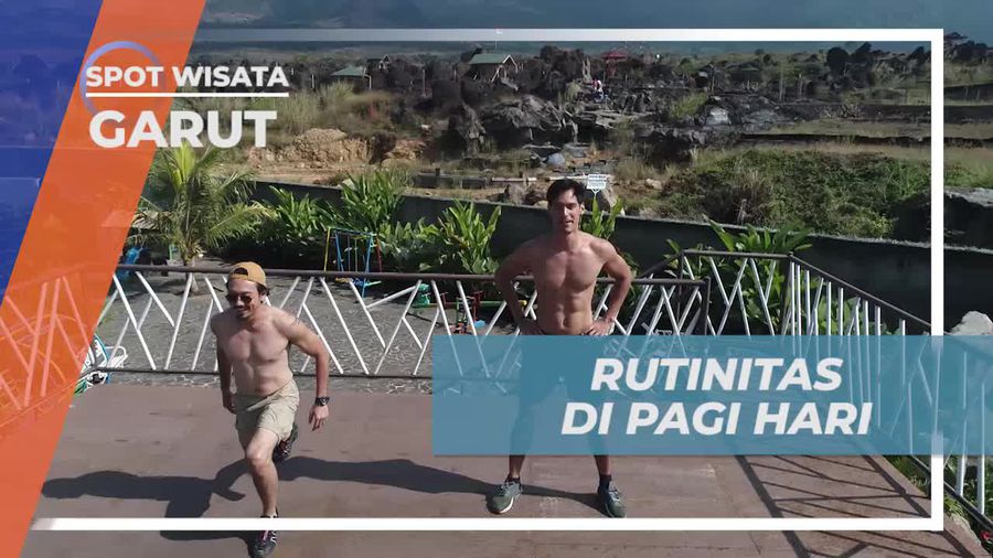Awali Pagi dengan Olahraga Sehat di Garut
