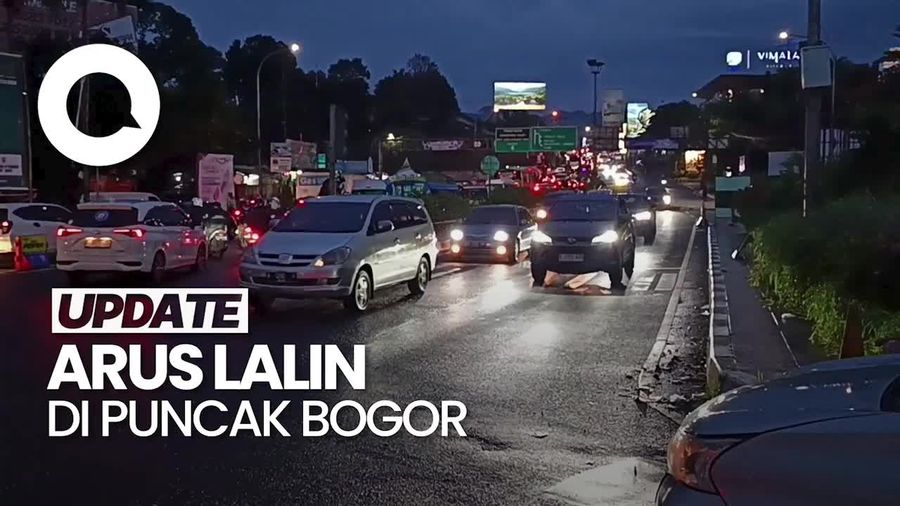 Video: One Way Arah Jakarta Selesai, Lalin ke Puncak Bogor Kembali Dibuka