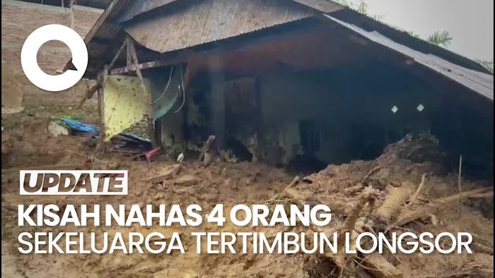 Video: Malam Mencekam 4 Orang Sekeluarga Tewas Tertimbun Longsor di Mamuju
