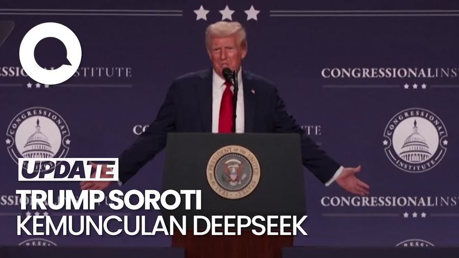 Video Donald Trump Soroti Kemuculan Teknologi AI DeepSeek: Jadi Peringatan