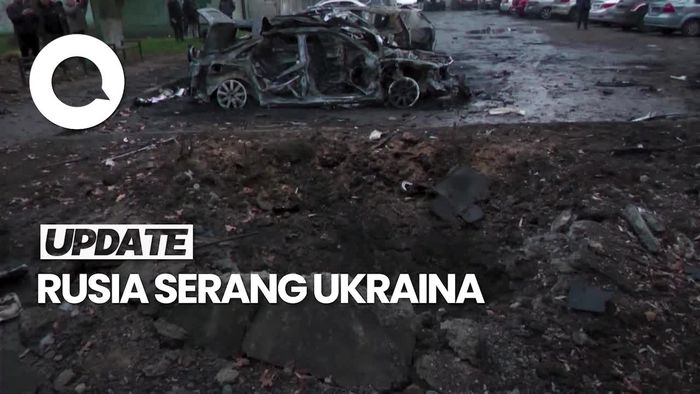 Video: Drone Rusia Bombardir Odesa, Sejumlah Orang Terluka