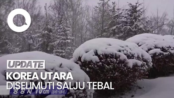 Video: Kala Korea Utara Dilanda Badai Salju