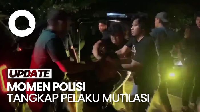 Video Detik-detik Penangkapan Atok Pelaku Mutilasi Wanita di Ngawi