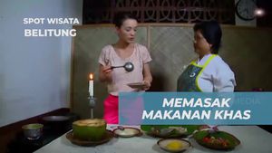 Memasak Makanan Khas Belitung Bersama Selebriti