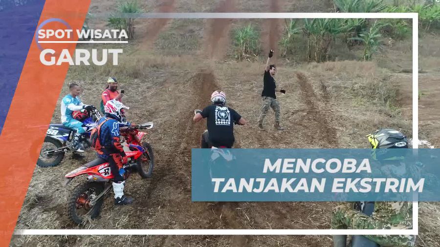 Uji Nyali dengan Menaklukkan Tanjakan Ekstrem di Garut