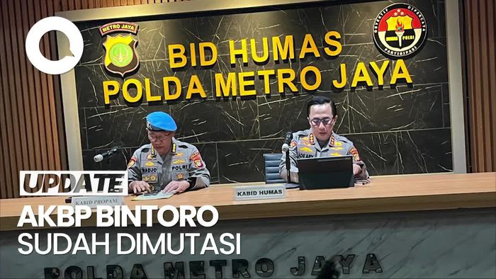 Video Polda Metro Segera Sidang Etik AKBP Bintoro Terkait Dugaan Pemerasan