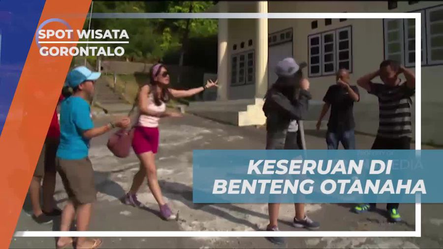 Bergembira Menjelajahi Benteng Otanaha di Gorontalo