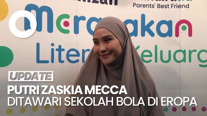 Video: Pertimbangan Zaskia Adya Mecca Belum Izinkan Kala Sekolah Bola di Eropa