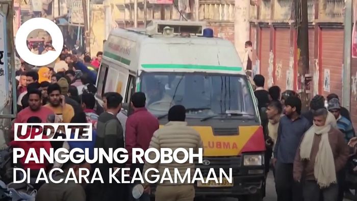 Video: Acara Keagamaan Berujung Maut di India, 5 Tewas-40 Terluka