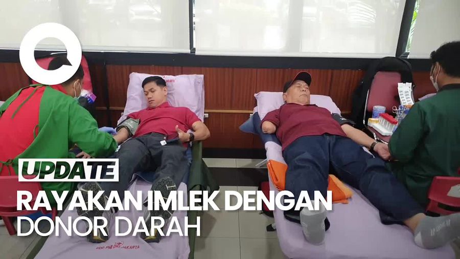 Video Menyambut Imlek dengan Donor Darah Bareng Atlet Paralimpiade