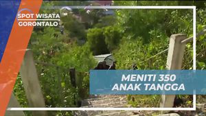 Menaklukkan 350 Anak Tangga Menuju Benteng Otanaha, Gorontalo