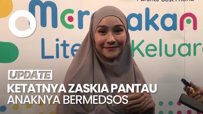 Video: Alasan Zaskia Adya Mecca Pelototi Anaknya dalam Gunakan Medsos