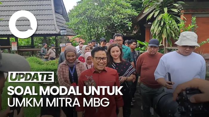 Video Cak Imin soal Usulan Modal Rp 500 Juta untuk UMKM Mitra Makan Gratis