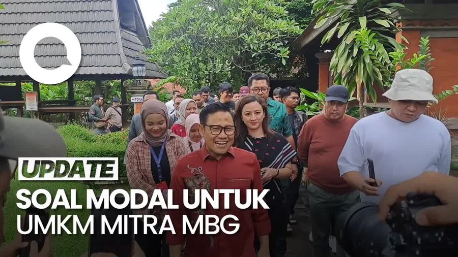 Video Cak Imin soal Usulan Modal Rp 500 Juta untuk UMKM Mitra Makan Gratis