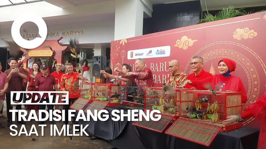 Video: Momen Fang Sheng di Acara Imlek Reda Manthovani Jadi Simbol Kebebasan