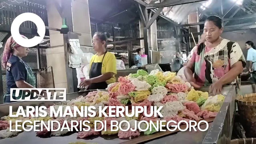 Video: Berkah Isra Mikraj-Imlek untuk Penjual Kerupuk Legendaris di Bojonegoro