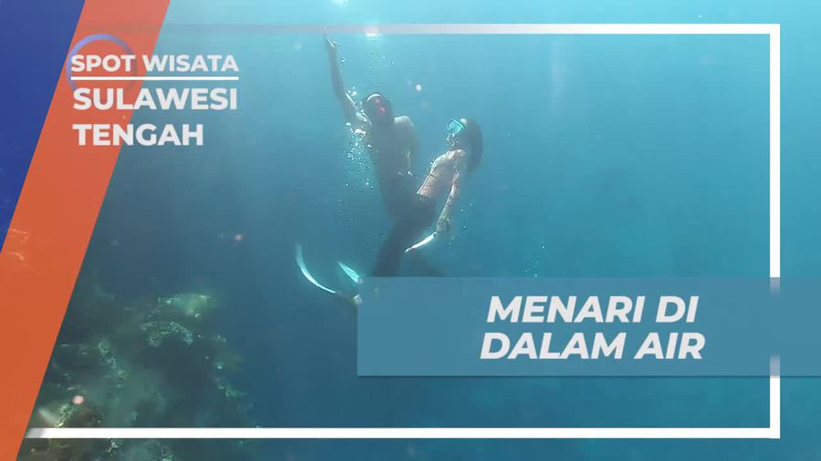 Menari dan Berenang di Laut Tanjung Gurita, Sulawesi Tengah
