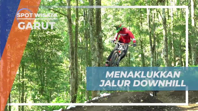 Menaklukkan Tantangan Jalur Downhill di Garut
