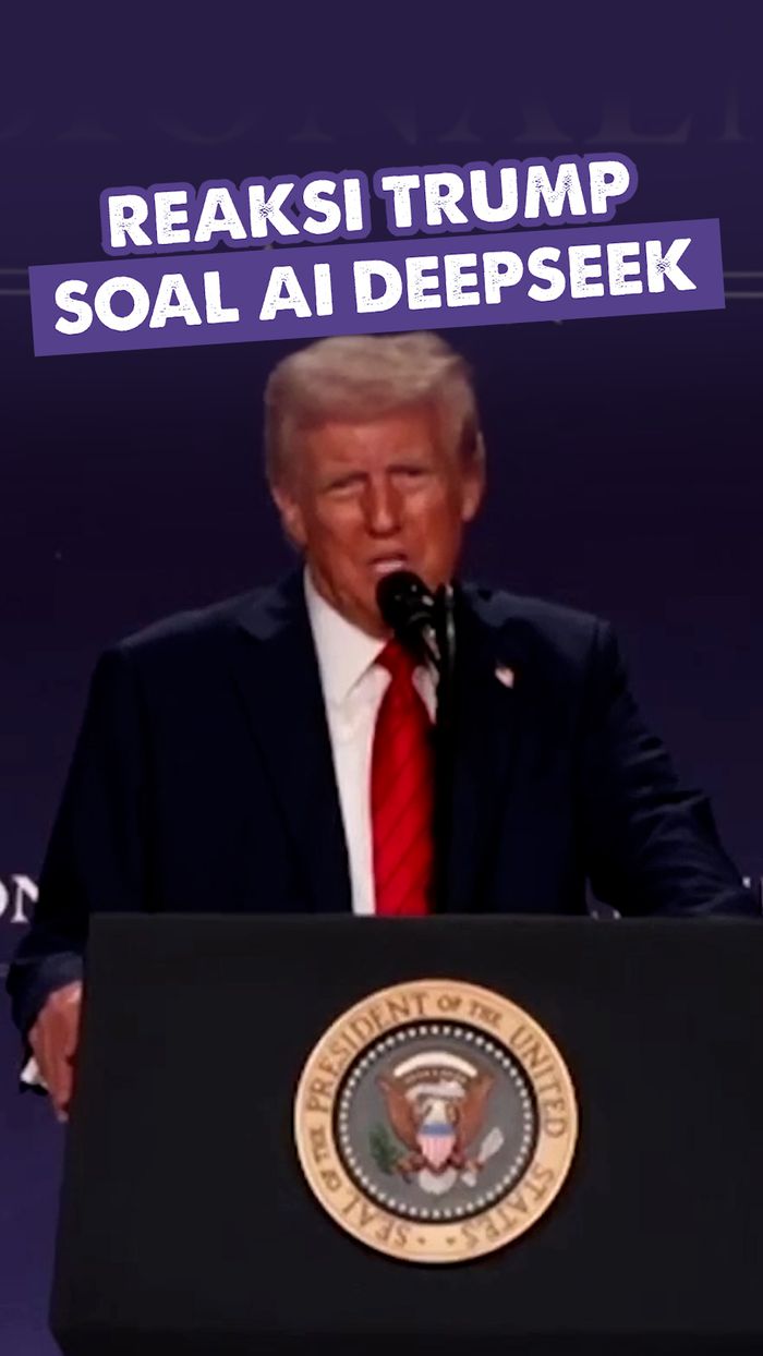 Video Pujian Donald Trump untuk AI DeepSeek Buatan China