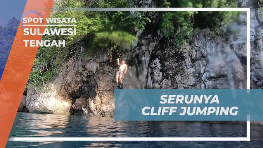 Merasakan Sensasi Cliff Jumping di Tebing Tanjung Gurita, Sulawesi Tengah