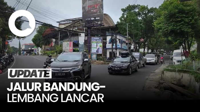 Video: Jalur Bandung-Lembang Lancar di Hari Terakhir Libur Panjang