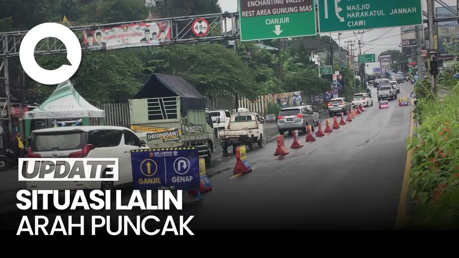 Video: Situasi Terkini Lalin di Simpang Gadog Arah Puncak