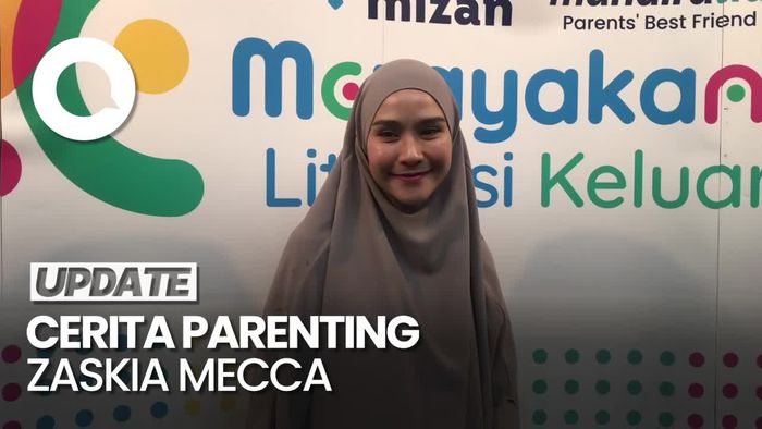 Video: Gaya Parenting Zaskia Mecca, Jadi Polisi Medsos Hingga Beri Apresiasi ke Anak