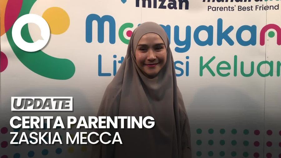 Video: Gaya Parenting Zaskia Mecca, Jadi Polisi Medsos Hingga Beri Apresiasi ke Anak