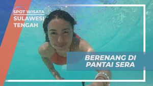 Berenang di Kejernihan Pantai Sera, Sulawesi Tengah